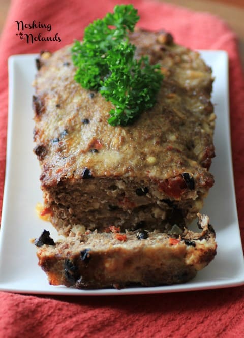 Mediterranean Meatloaf by Noshing With The Nolands 