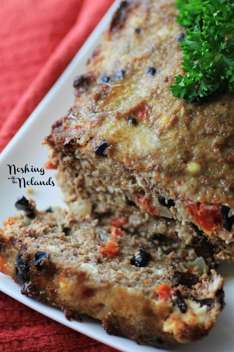 Mediterranean Meatloaf by Noshing With The Nolands 