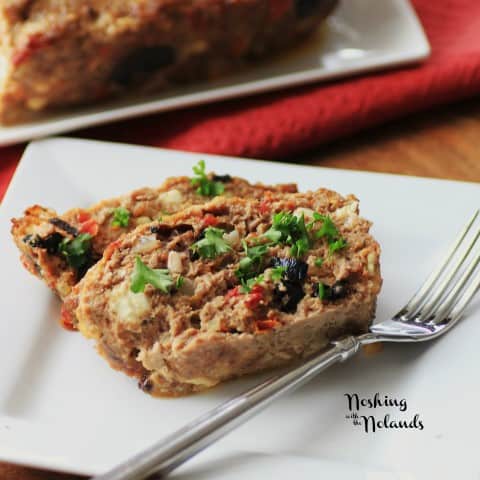 Mediterranean Meatloaf by Noshing With The Nolands 