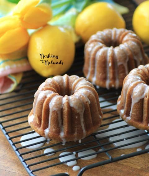 Spring Mini Bundt Cakes - A Day In Candiland