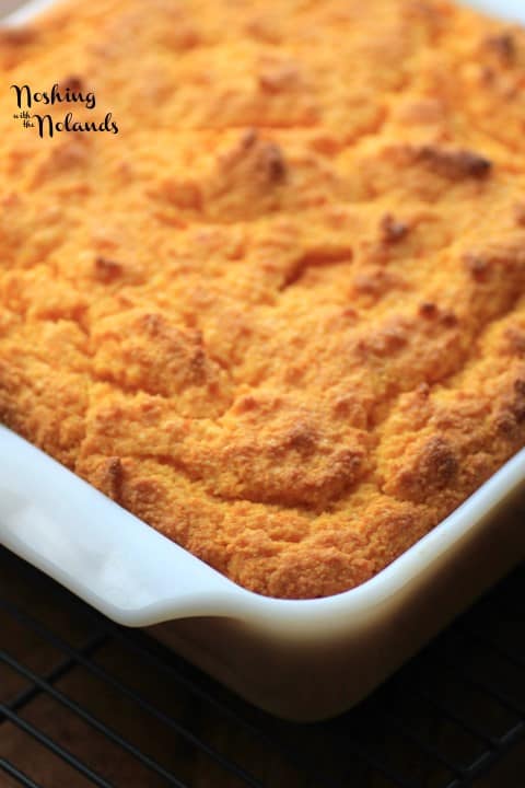 Sweet Potato Corn Bread by Noshing With The Nolands