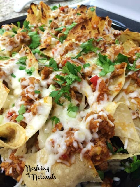 Turkey Chili Nachos by Noshing With The Nolands 