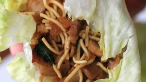 Asian Lettuce Wraps for #WeekdaySupper