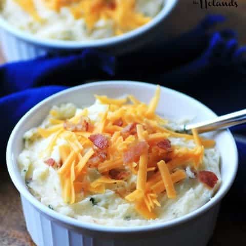 Boston Market Copycat Loaded Mashed Potatoes