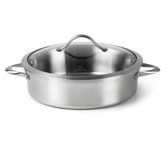 Calphalon Contemporary Stainless Steel 8-Quart Dutch Oven