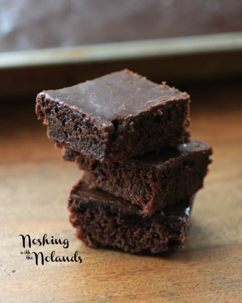 Easy Fudgy Snack Cake by Noshing With The Nolands