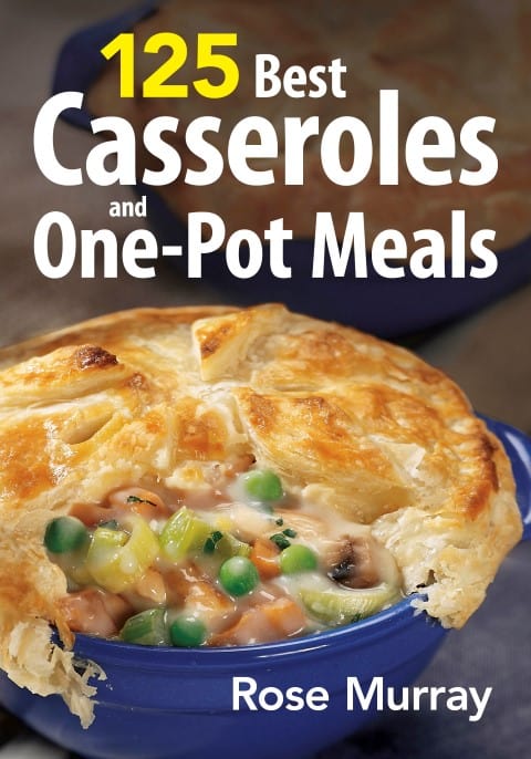125 Best casseroles & One Pots Meals cookbook cover