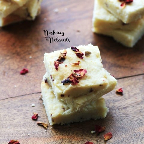 Lemon Persian Rose Shortbread by Noshing With The Nolands 
