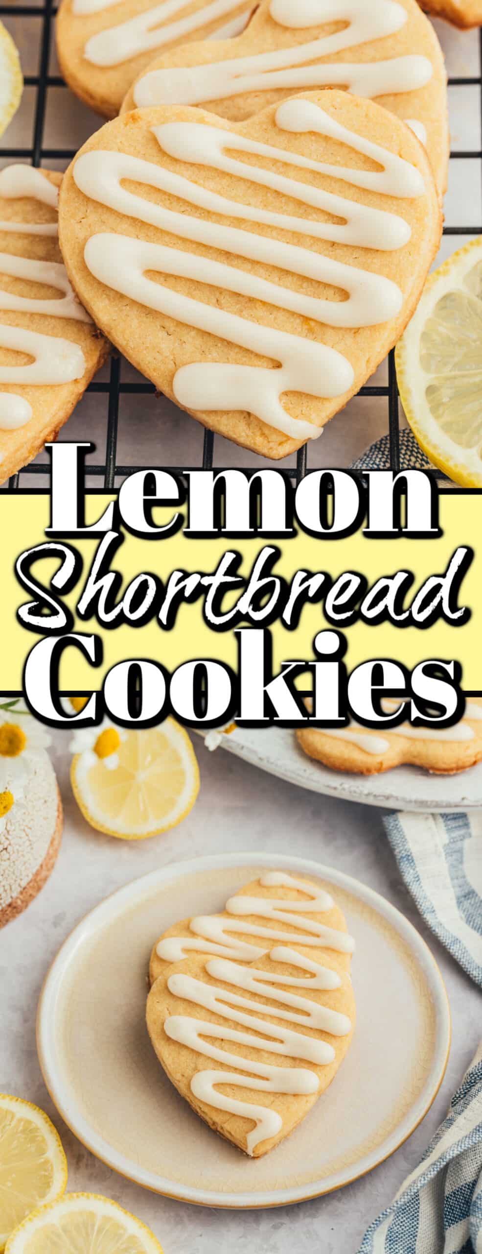 Lemon Shortbread Cookies - Noshing With The Nolands