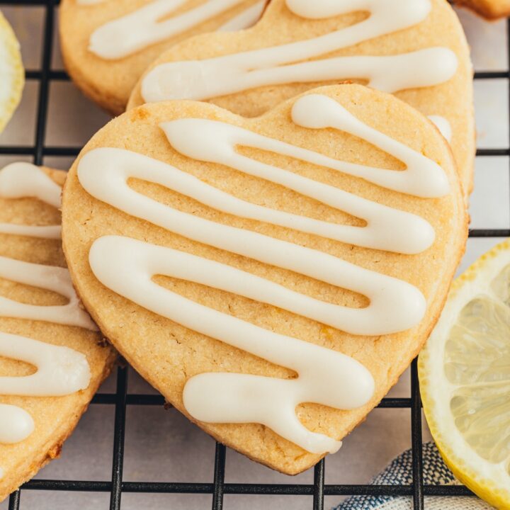 Lemon Shortbread Cookies