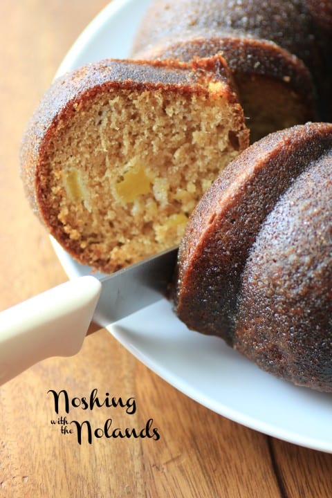 Mango Brown Sugar Glazed Bundt by Noshing With The Nolands 