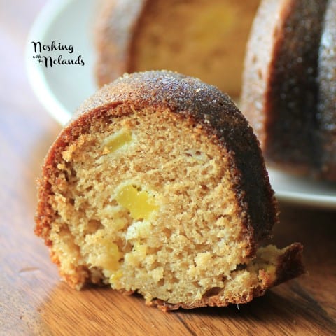 Mango Brown Sugar Glazed Bundt by Noshing With The Nolands 