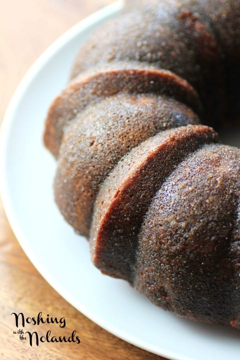 Mango Brown Sugar Glazed Bundt by Noshing With The Nolands 