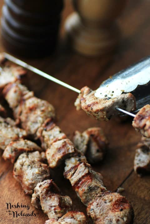 Pork Souvlaki by Noshing With The Nolands