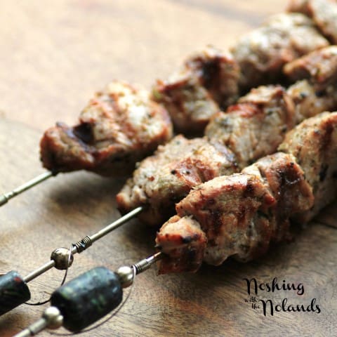 Pork Souvlaki by Noshing With The Nolands 