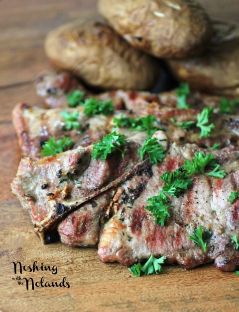 Pork Steaks with Metropolitan Chef by Noshing With The Nolands 