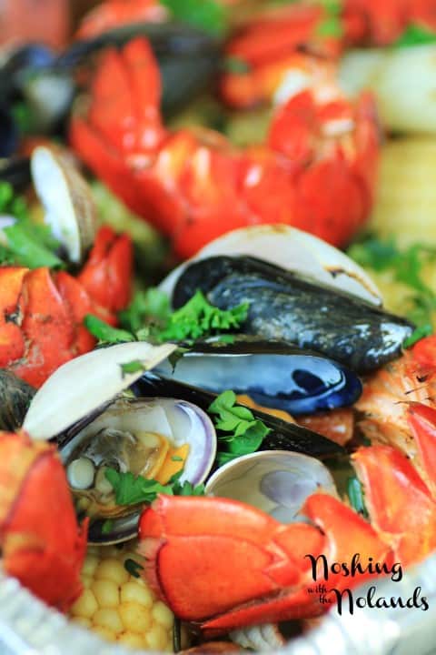 Backyard ClamBake on Your Grill by Noshing With The Nolands