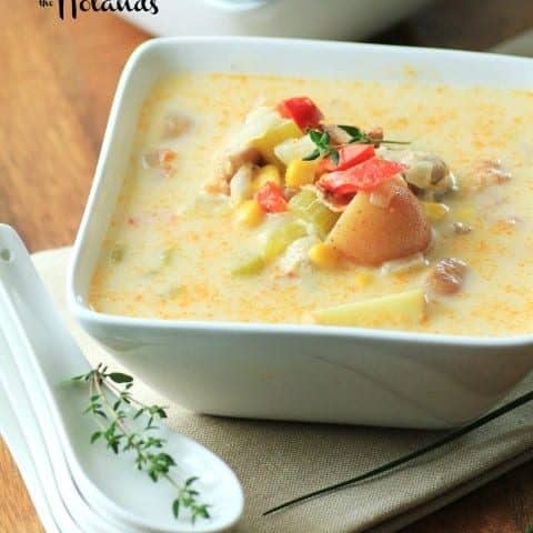 Summer Chicken Corn Chowder