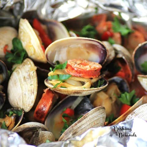 Grilled Clams with Chorizo by Noshing With The Nolands (2) (Small)