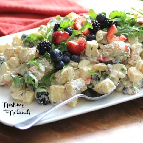 Berry Delicious Potato Salad by Noshing With The Nolands 