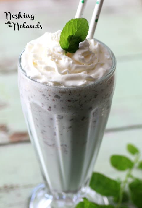 Chocolate Mint Frappe by Noshing With The Nolands 