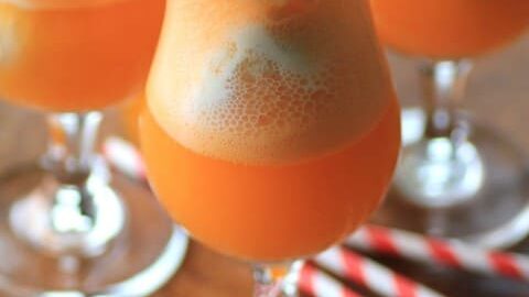 Orange Creamsicle Float for #IceCreamWeek