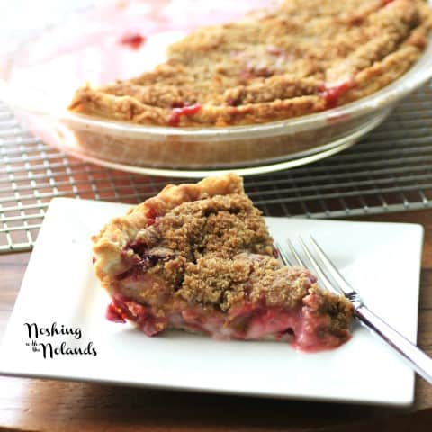 Rhubarb Strawberry Sour Cream Pie by Noshing With The Nolands (2) (Small)