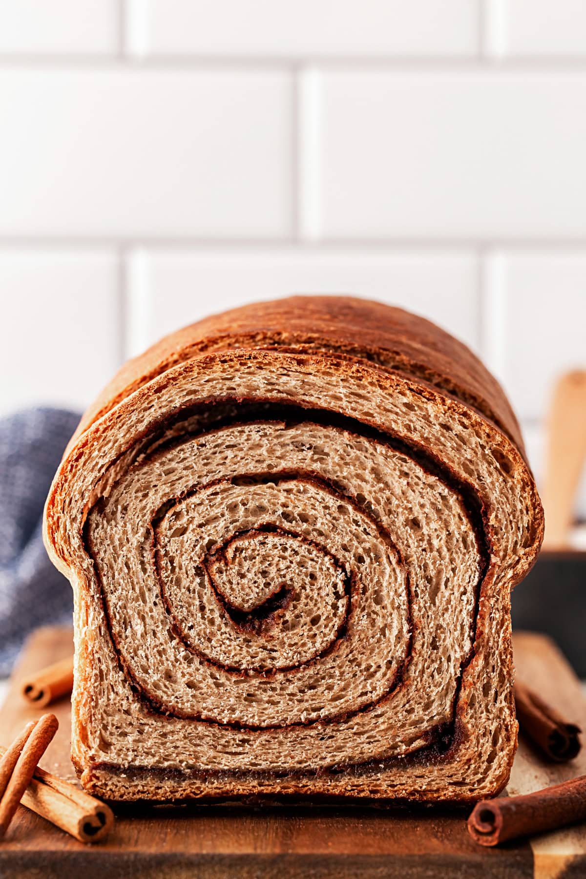 This Cinnamon Swirl Bread is one of the best homemade breads you can make. The bread is light and fluffy, with an amazing cinnamon swirl that you will be addicted to. Seeing the inside of the Cinnamon Swirl Bread.