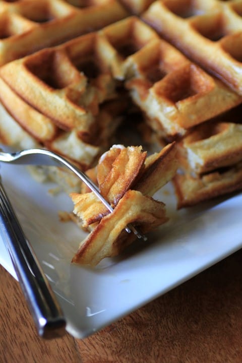 The Best Waffles - light and fluffy - Noshing With the Nolands