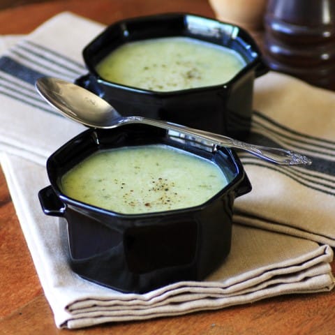 Zucchini Cheese Soup by Noshing With The Nolands