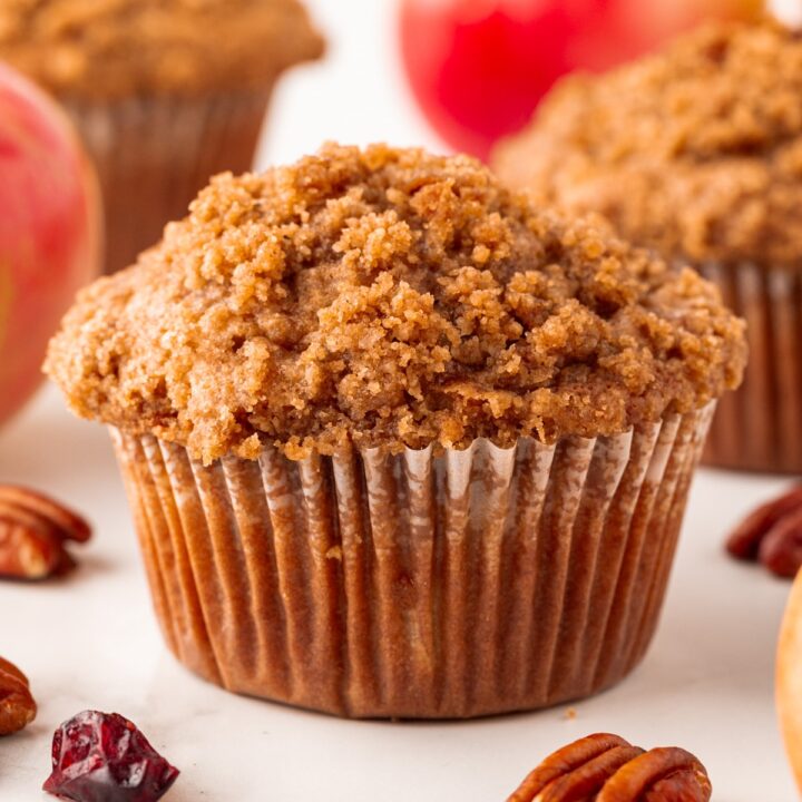 Close-up of a muffin.