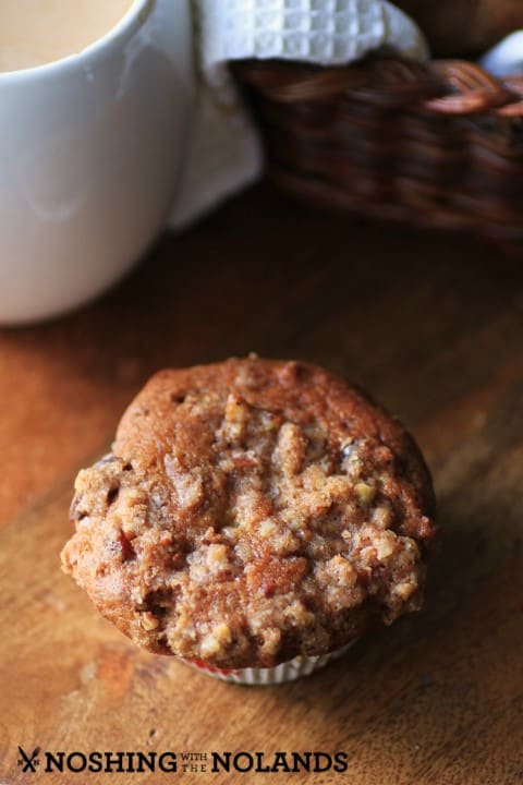 Apple Cranberry Nut Muffins by Noshing With The Nolands 