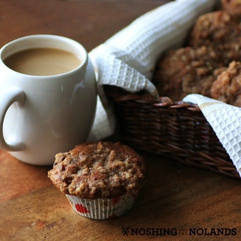 Apple Cranberry Nut Muffins by Noshing With The Nolands 
