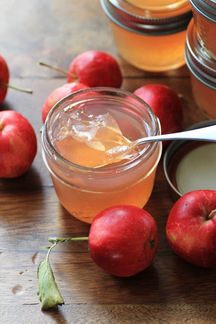 crabapple jelly - The Culinary Chase