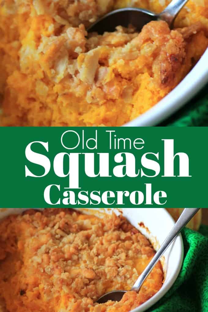 Old Time Squash Casserole