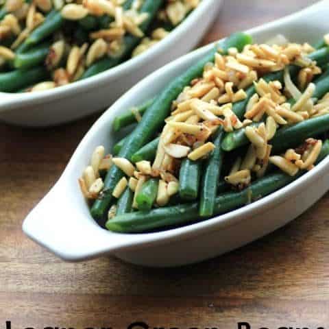 Leaner Green Beans #SundaySupper