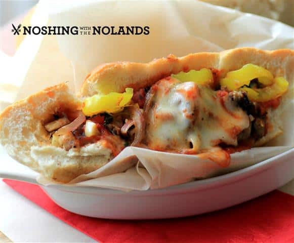 Steak Bomb by Noshing With The Nolands 