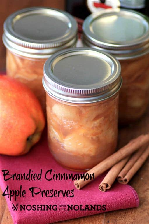 Brandied Cinnamon Apple Preserves by Noshing With The Nolands 