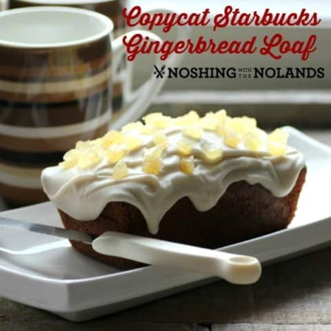 Copycat Starbucks Gingerbread Loaf