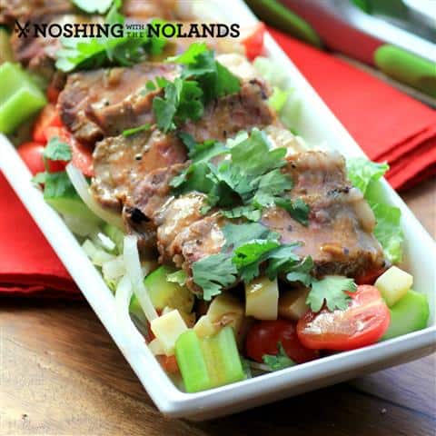 Mango Chili Steakhouse Salad by Noshing With The Nolands