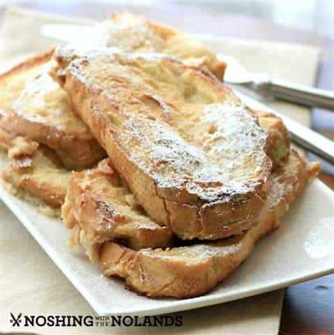 Overnight French Toast by Noshing With The Nolands 