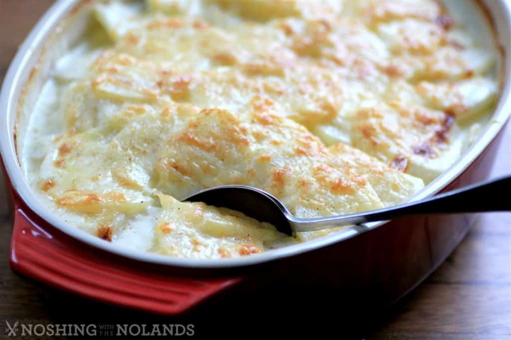 Potatoes Dauphinoise #LeCreuset by Noshing With The Nolands