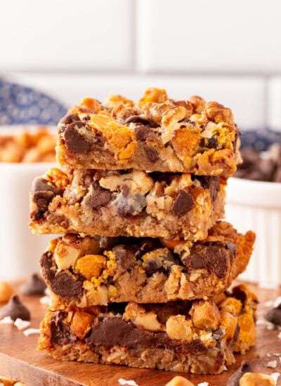 Stacked Seven Layer Bars.