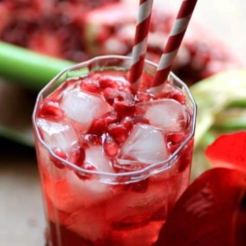 Southern Pomegranate Sparkler