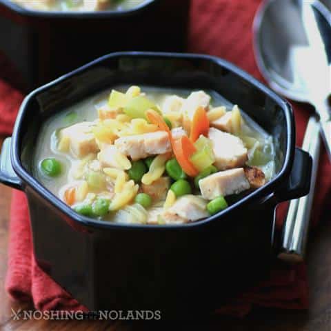 Chicken Orzo Soup by Noshing With The Nolands