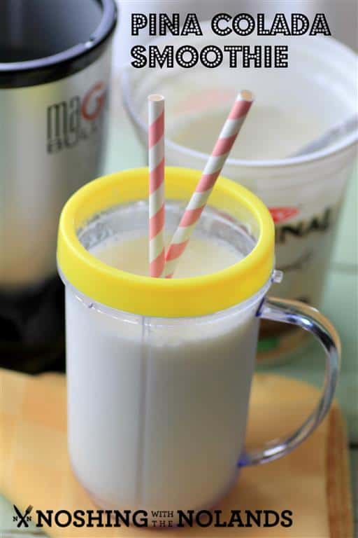 Pina Colada Smoothie by Noshing With The Nolands 
