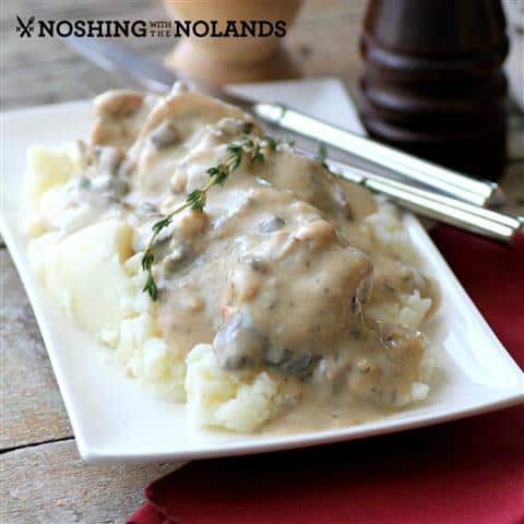 Slow Cooker Chicken Cordon Bleu by Noshing With The Nolands