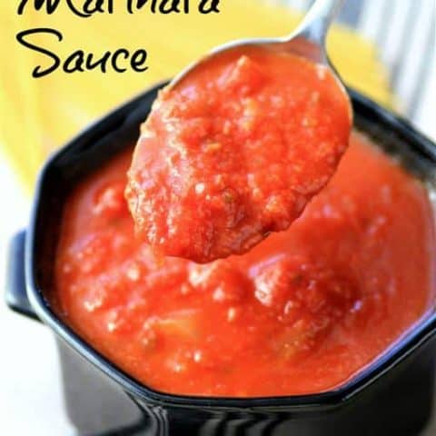 Slow Cooker Marinara Sauce