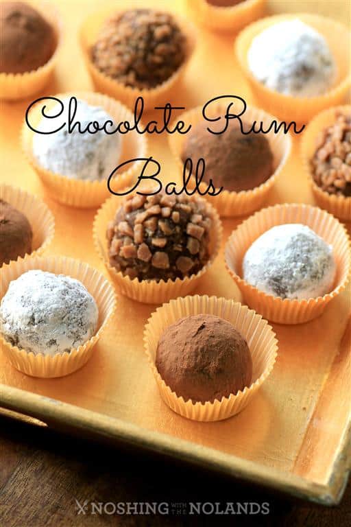 Chocolate Rum Balls by Noshing With The Nolands 