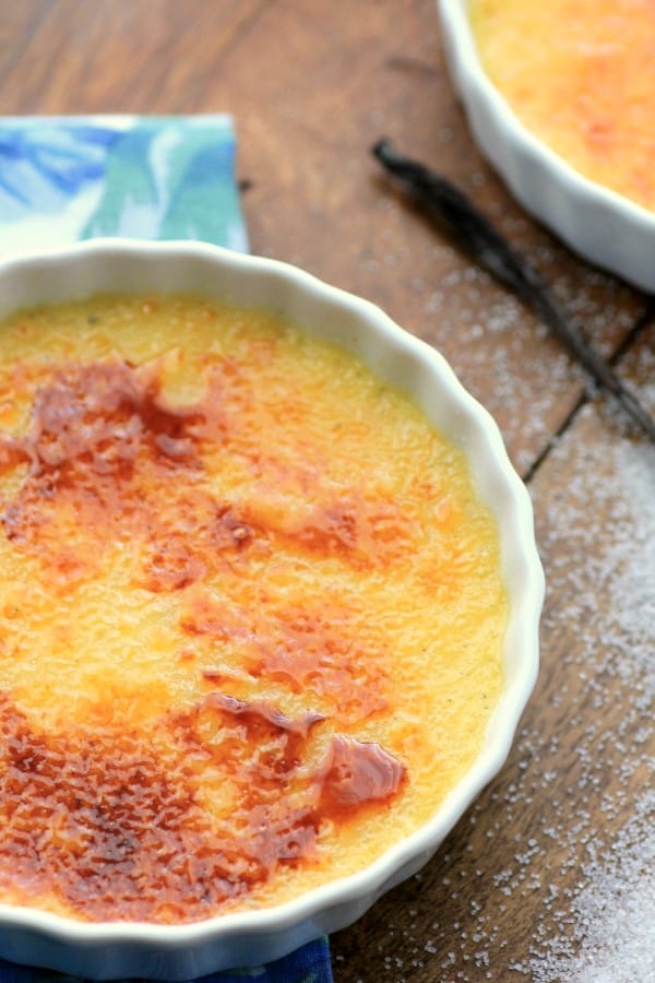 Vanilla Bean Creme Brulee Sundaysupper